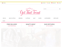 Tablet Screenshot of getthattrend.com